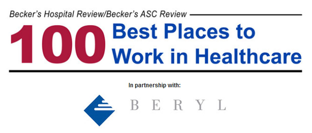100 Best Places to Work in Healthcare - 2011